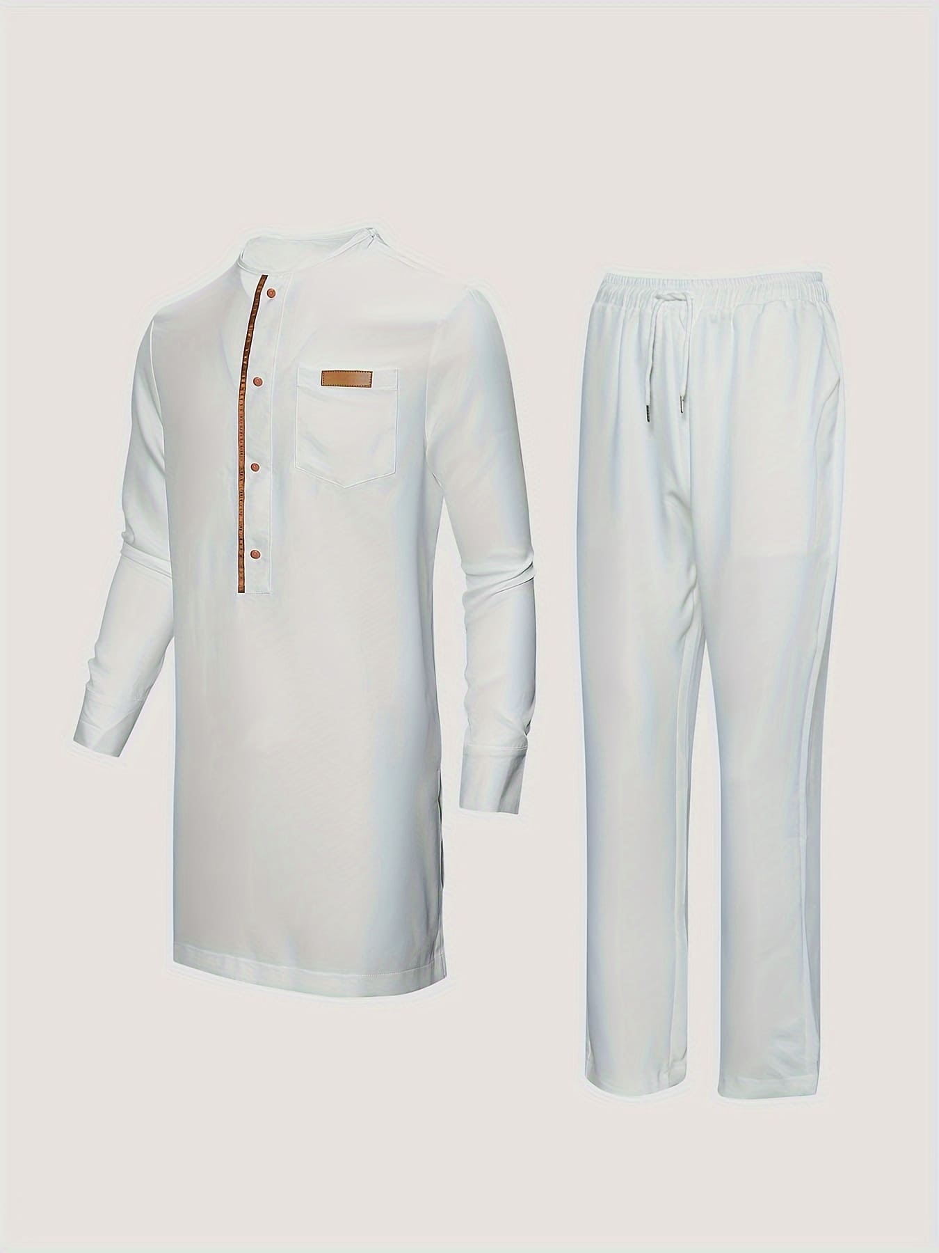 New Men's Outfits Wedding Party African Men's Sets 10112-Africance