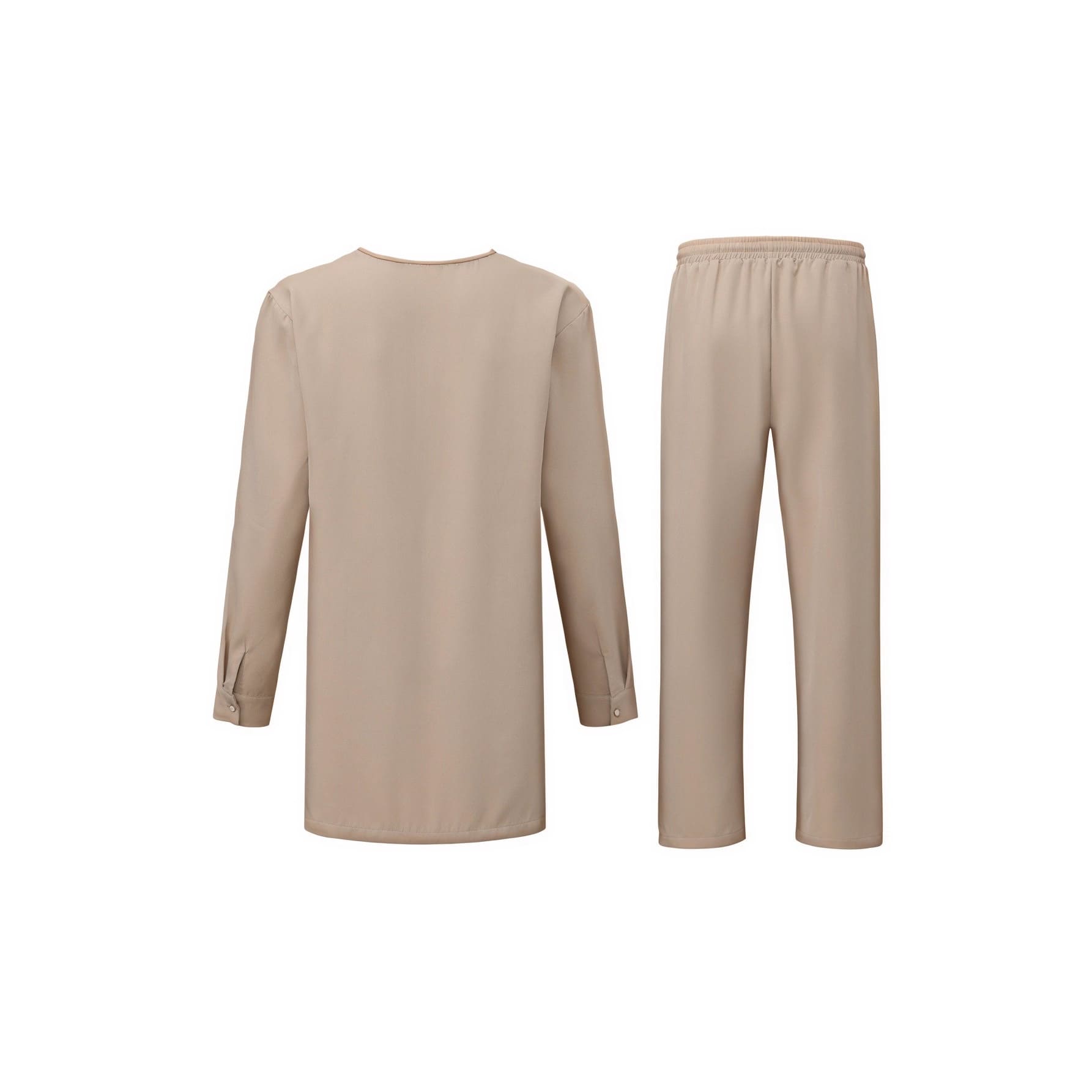 Africance Men's Brown African Shirt | Ethnic Style Casual Set | Travel & Social Wear 10080