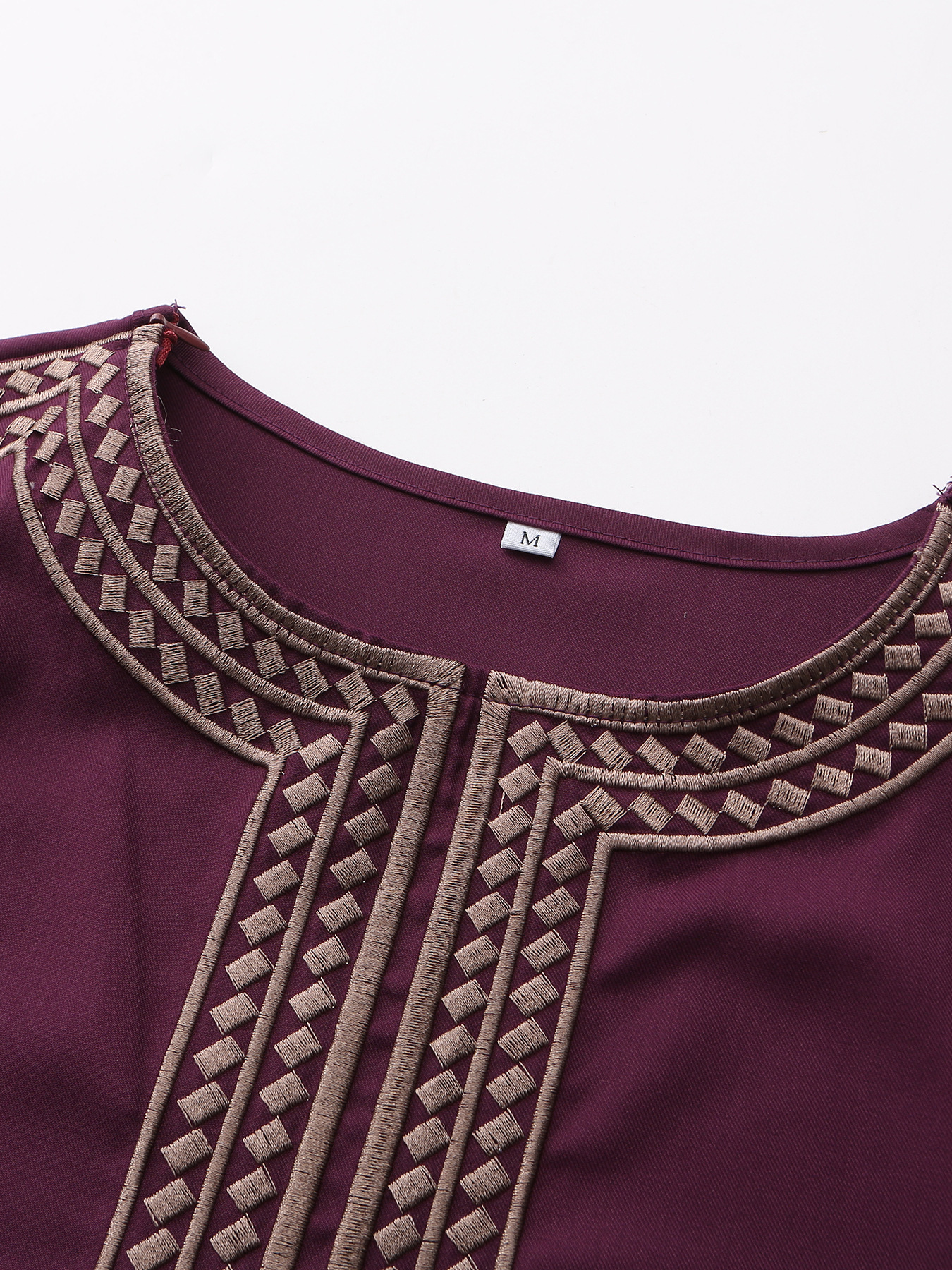 New African ethnic style men's long sleeved embroidery set with high quality 10036