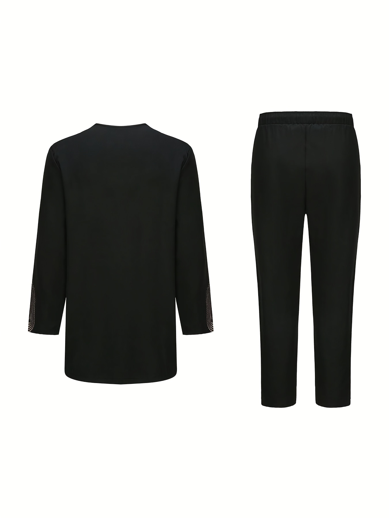 Africance Men's African Suit Set | Embroidered Jacket & Casual Pants 2-Piece | Wedding & Party Wear