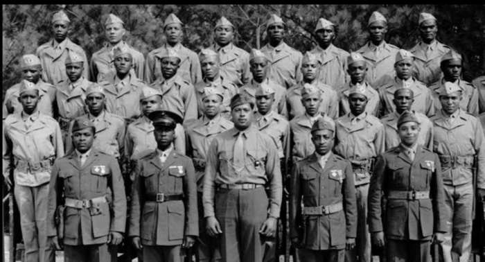 Photos of African American Soldiers in World War II