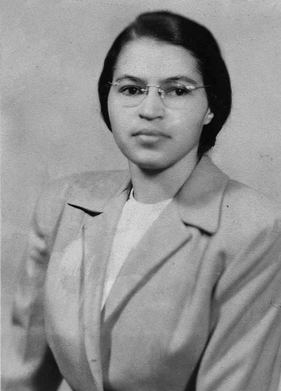 Rosa Parks as a young woman.