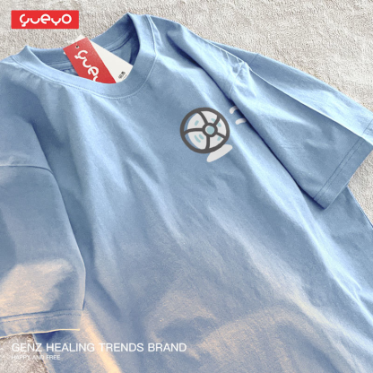 Summer kitten cotton t-shirt