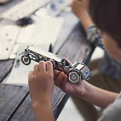 Time For Machine 3D Metal Model kit