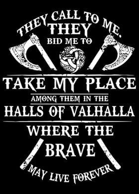 Viking Men's Short Sleeve  Printed T-shirt-