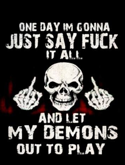 One Day I'm Gonna Just Say F It All Men's Short Sleeve  Printed T-shirt-