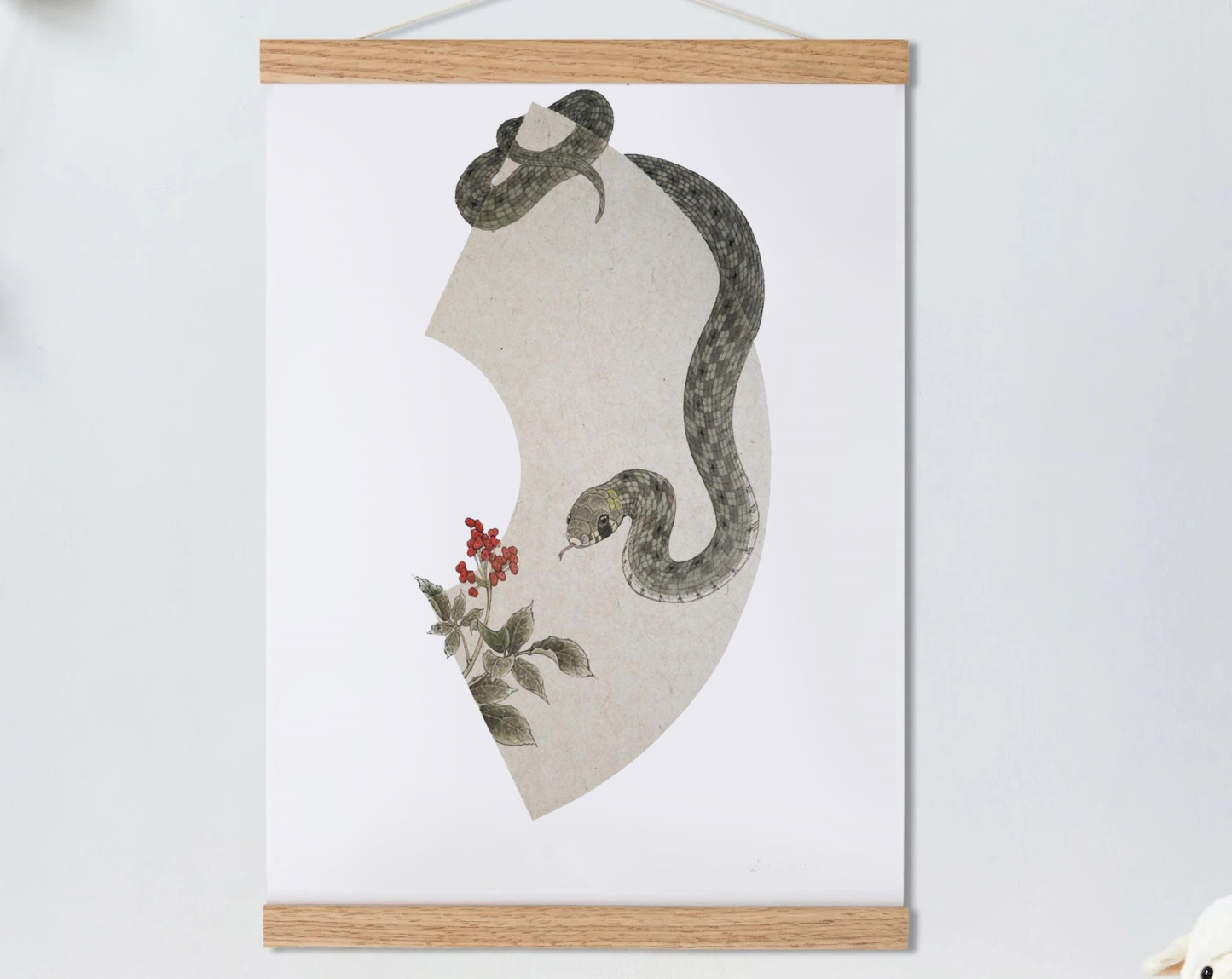 Year Of The Snake 2025 Chinese Lunar Year Animals Snake Baby Gift Personalized Mural Baby & Children's Room Gift