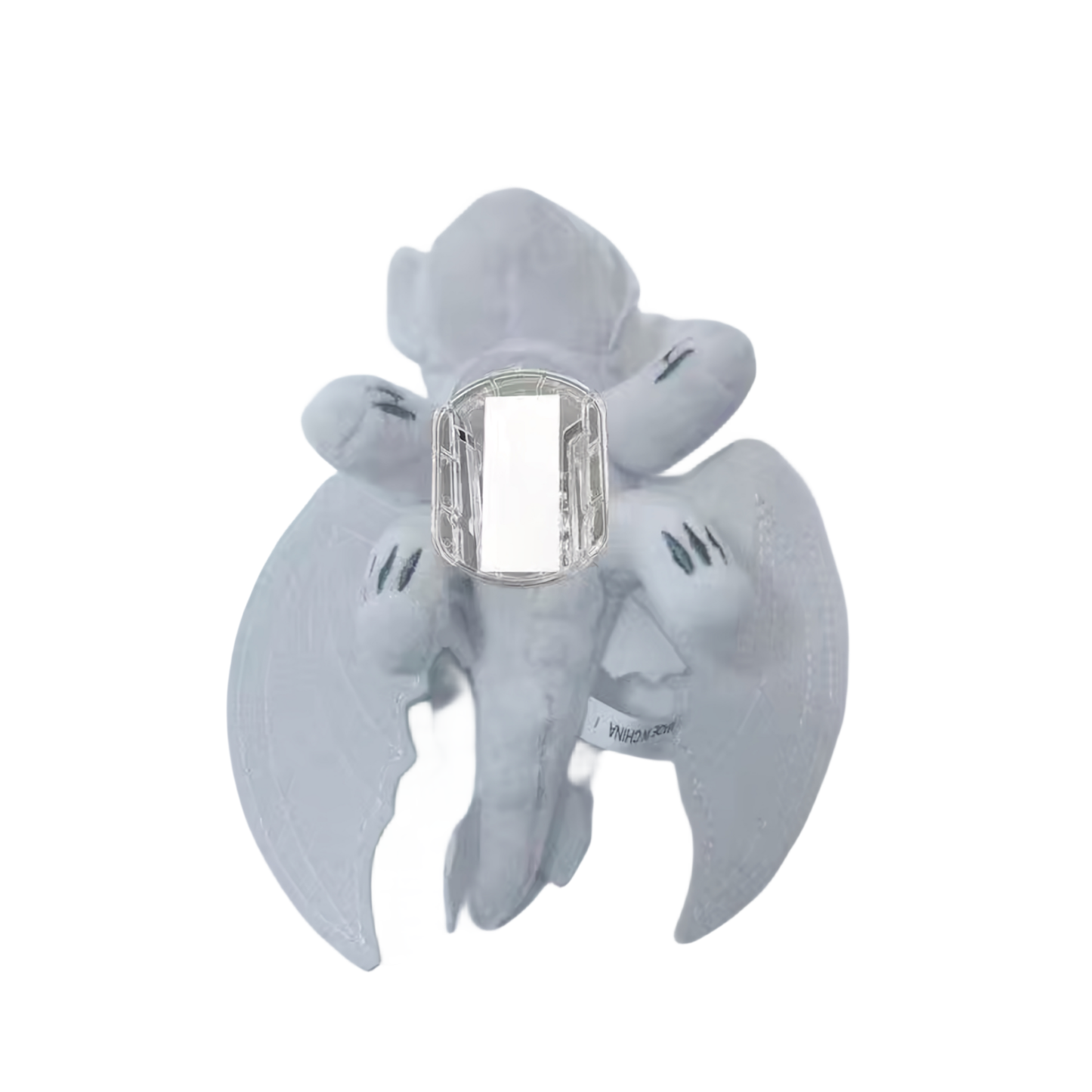 Adorable Winged Dinosaur Plush Dragon Car or Helmet Companion