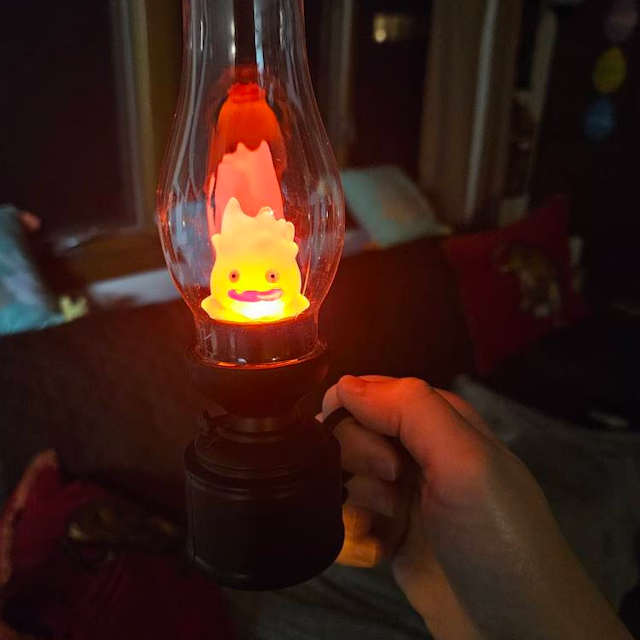Calcifer night light-Send battery