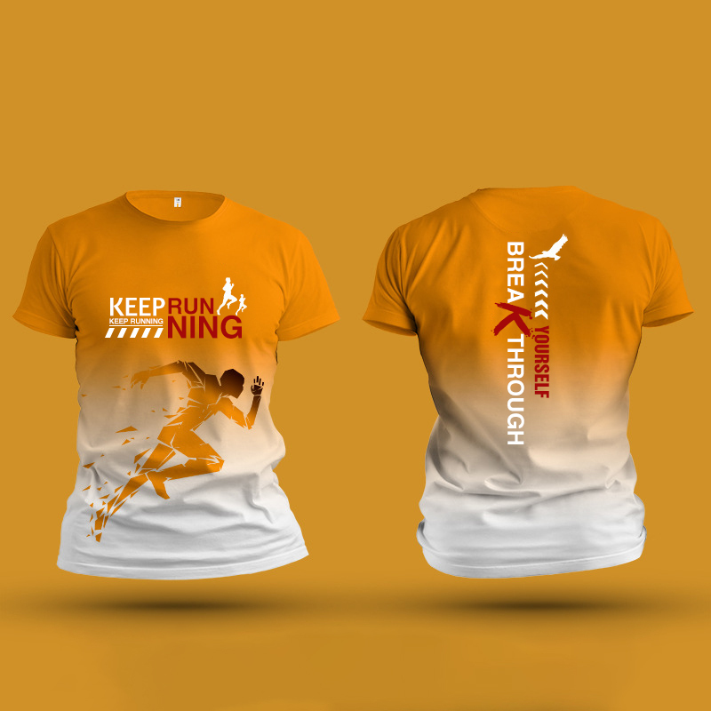 New breathable and comfortable sports T-shirt