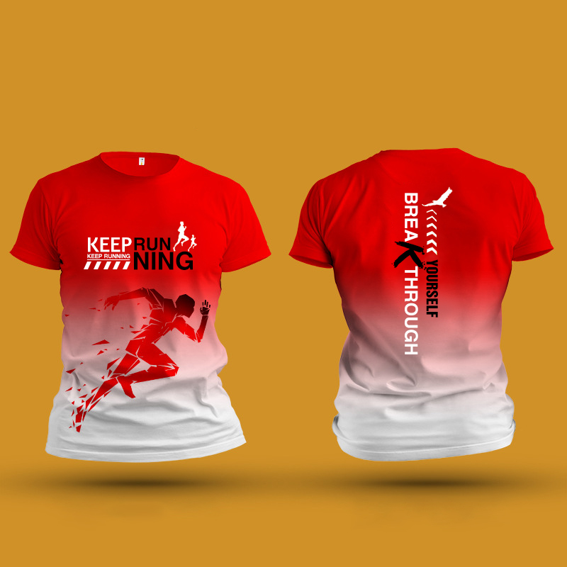 New breathable and comfortable sports T-shirt