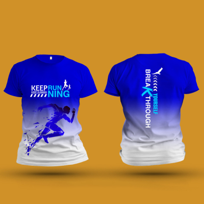 New breathable and comfortable sports T-shirt