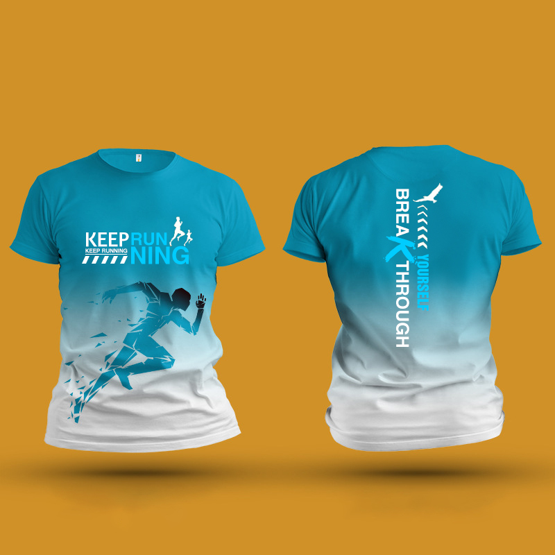 New breathable and comfortable sports T-shirt