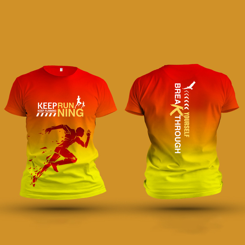 New breathable and comfortable sports T-shirt