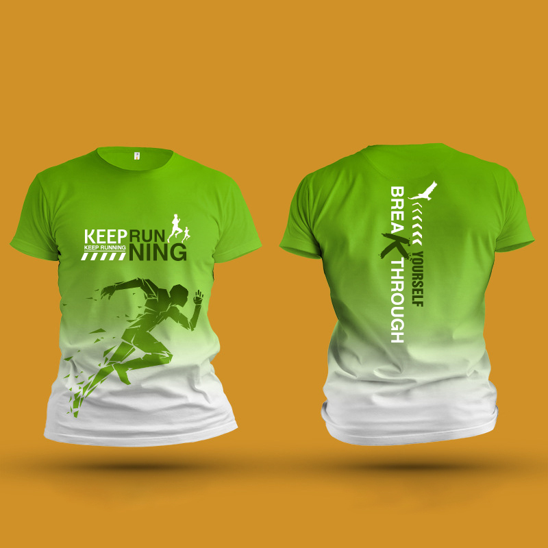 New breathable and comfortable sports T-shirt