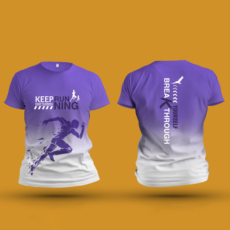 New breathable and comfortable sports T-shirt