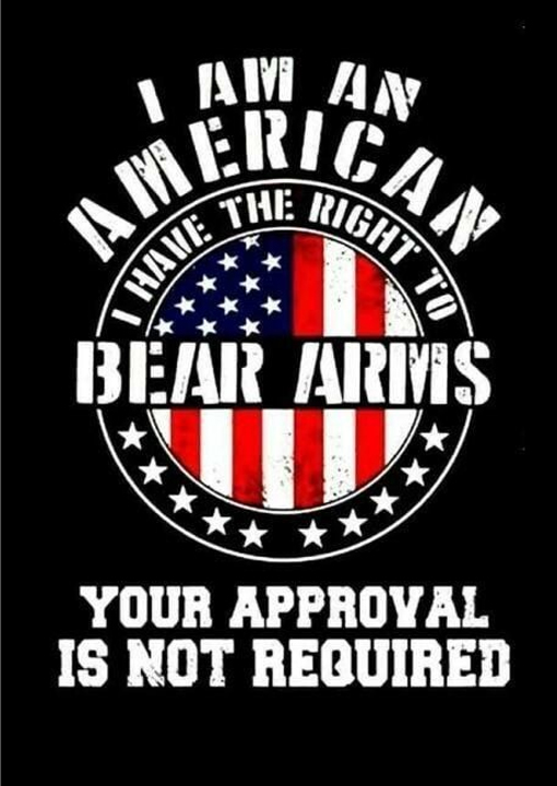 I Am An American I Have The Right Bear Arms Men's Short Sleeve  Printed T-shirt-