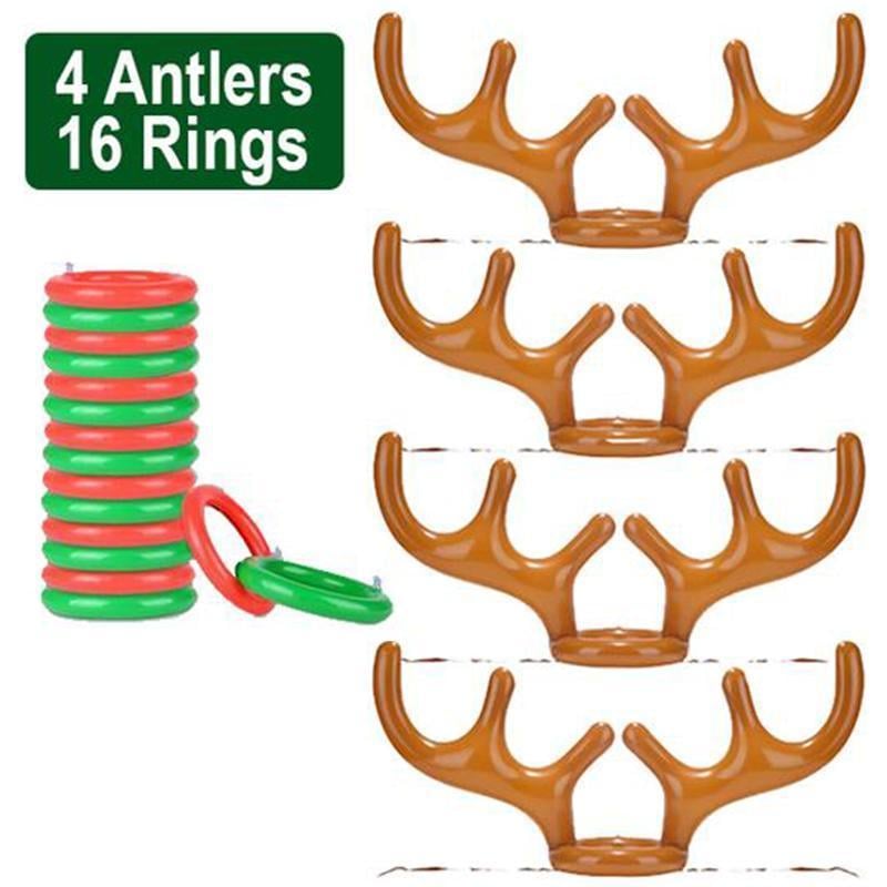 🎄Early Christmas Sale-Christmas Reindeer Antler Ring Toss Game