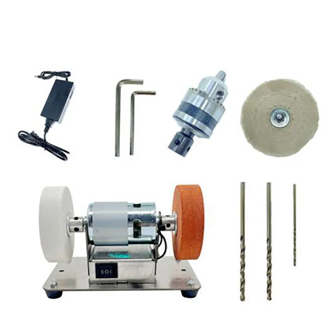 Small Grinder New Electric Benchtop Sander Multi-functional Sanding Polishing Drilling Machine