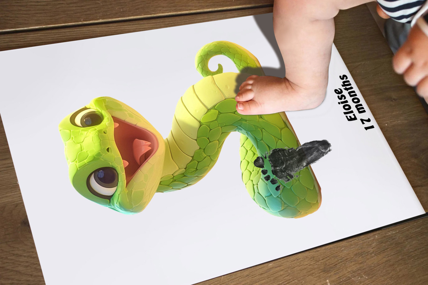 Chinese Lunar New Year Of The Snake 2025 Animals Baby Gift Personalized Mural Baby & Children's Room Gift Cute Snake Ver