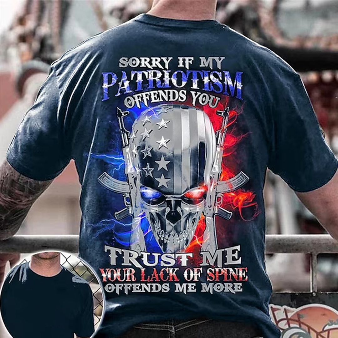 Trust Me Men's Short Sleeve  Printed T-shirt-