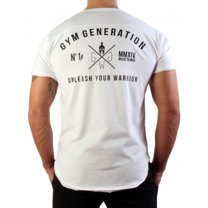 Gym Gemeration Unleash Your Warrior Men's Short Sleeve  Printed T-shirt-