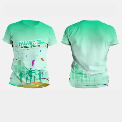 New breathable, sweat-wicking, quick-drying and comfortable sports T-shirt