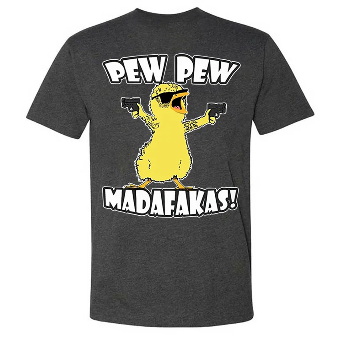 Pew Pew Madafakas! Men's Short Sleeve  Printed T-shirt-