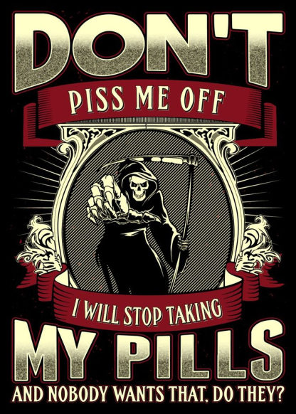 Don't Piss Me Of Men's Short Sleeve  Printed T-shirt-