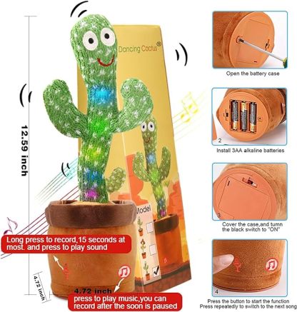 Dancing Talking Cactus Toys