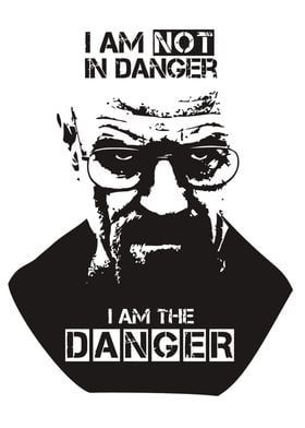 I Am Not In Danger I Am The Danger Men's Short Sleeve  Printed T-shirt-
