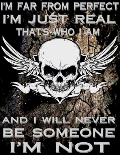 I Will Never Be Someone I'm Not Men's Short Sleeve  Printed T-shirt-