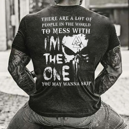 I'M THE ONE Men's Short Sleeve  Printed T-shirt-