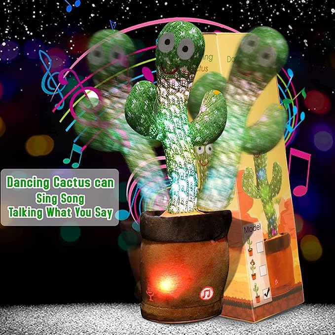 Dancing Talking Cactus Toys