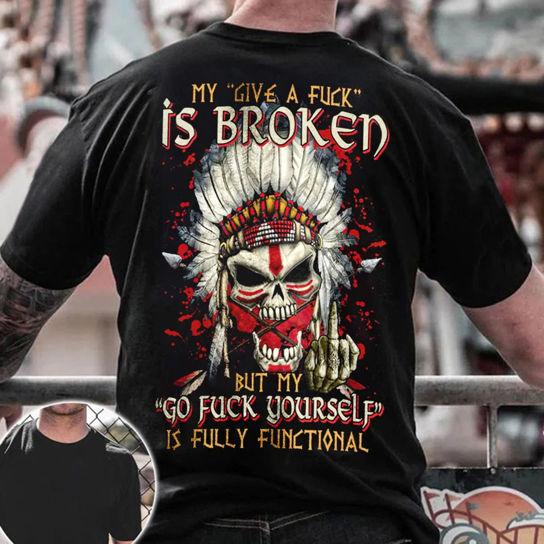 My GAF Is Broken Men's Short Sleeve  Printed T-shirt-