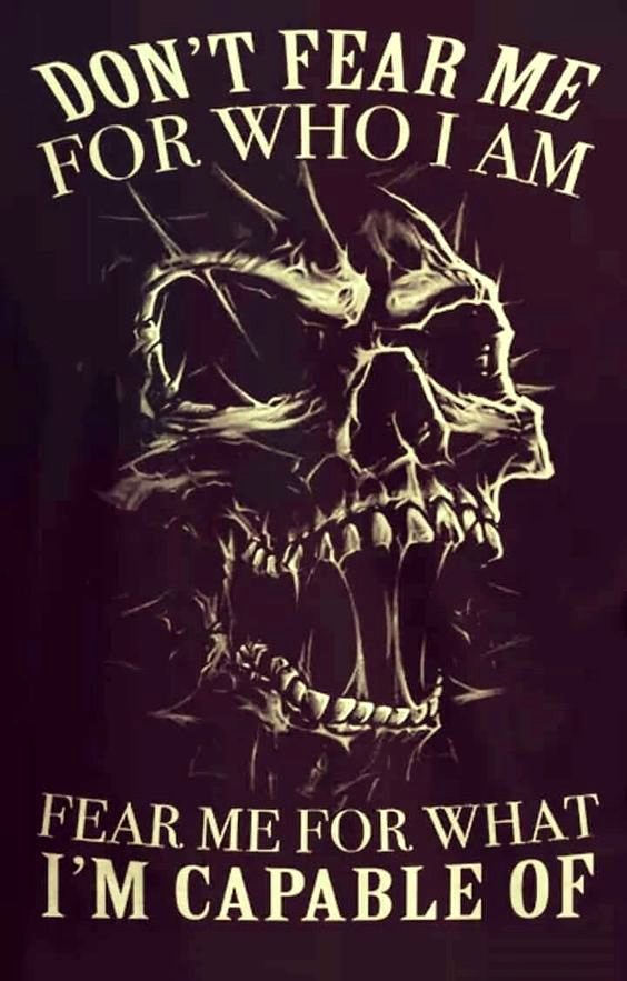 Don't Fear Me For What I Am, For What  I'm Capable Of Men's Short Sleeve  Printed T-shirt-