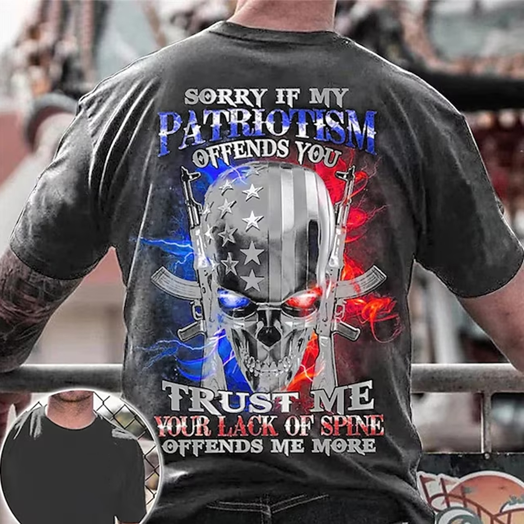 Trust Me Men's Short Sleeve  Printed T-shirt-