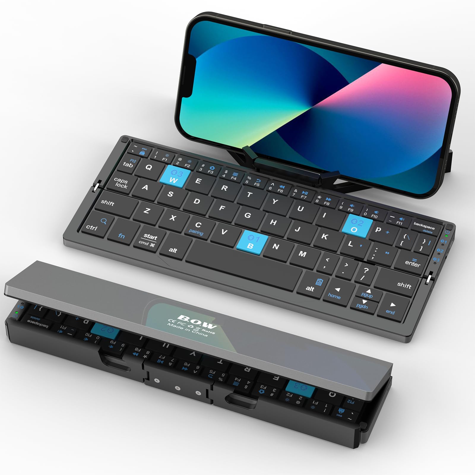 BOW folding bluetooth keyboard