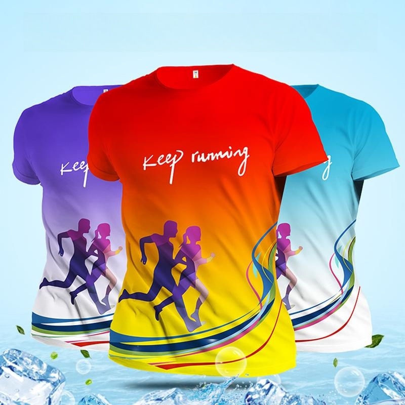 New breathable and comfortable sports T-shirt