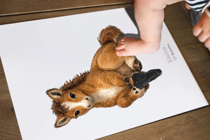 Year Of The Horse 2026 Chinese Lunar Year Animals Snake Baby Gift Personalized Mural Baby & Children's Room Gift