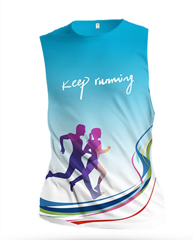 New breathable and comfortable sports T-shirt