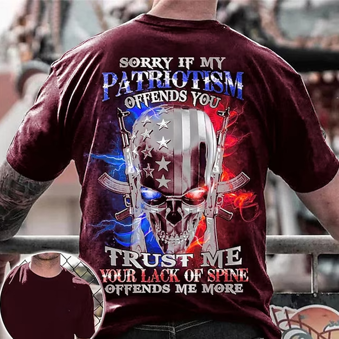 Trust Me Men's Short Sleeve  Printed T-shirt-