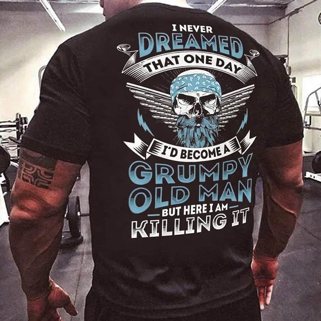 I Never Dreamed Men's Short Sleeve  Printed T-shirt-