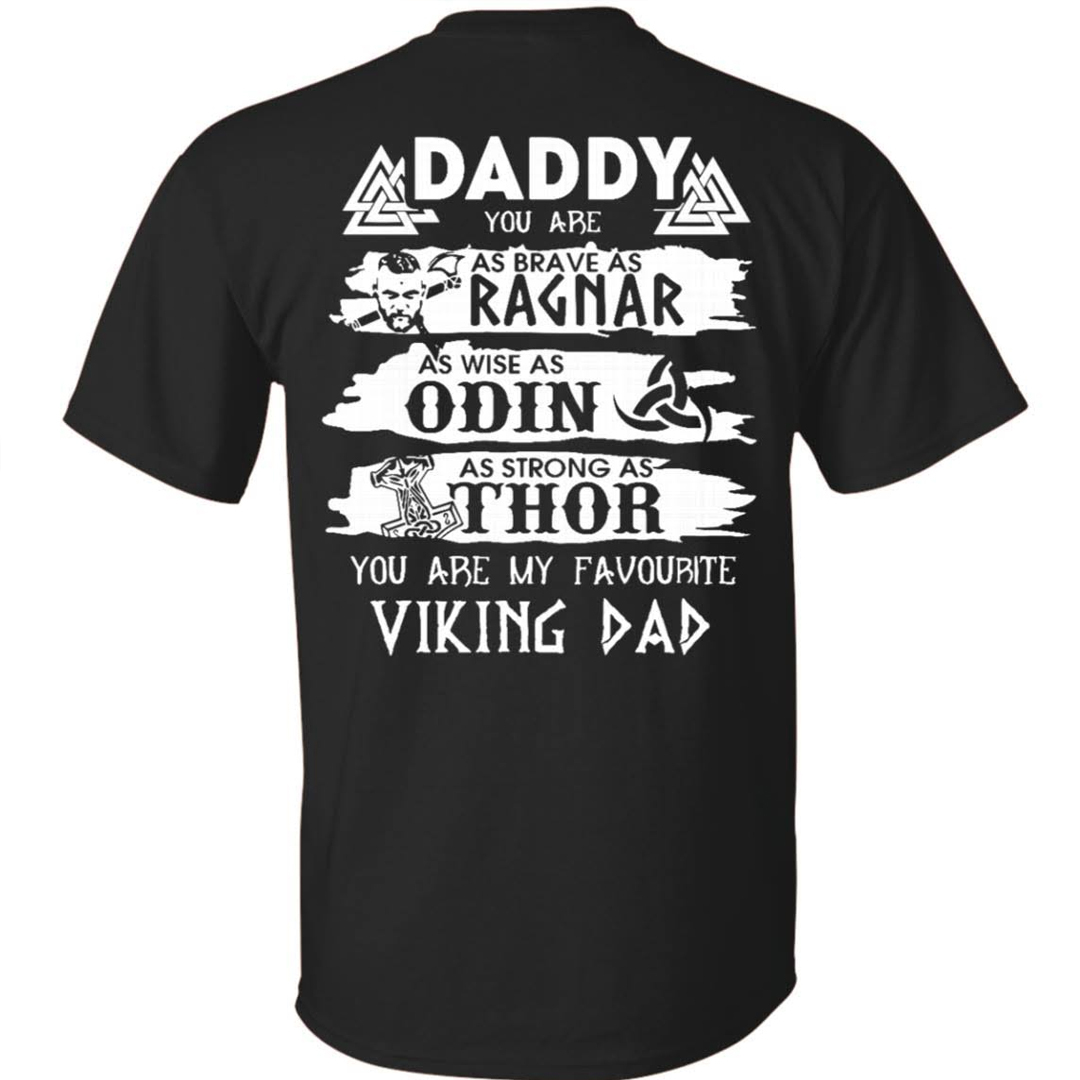 YOU ARE MY FAVOURITE VIKING DAD Men's Short Sleeve  Printed T-shirt-