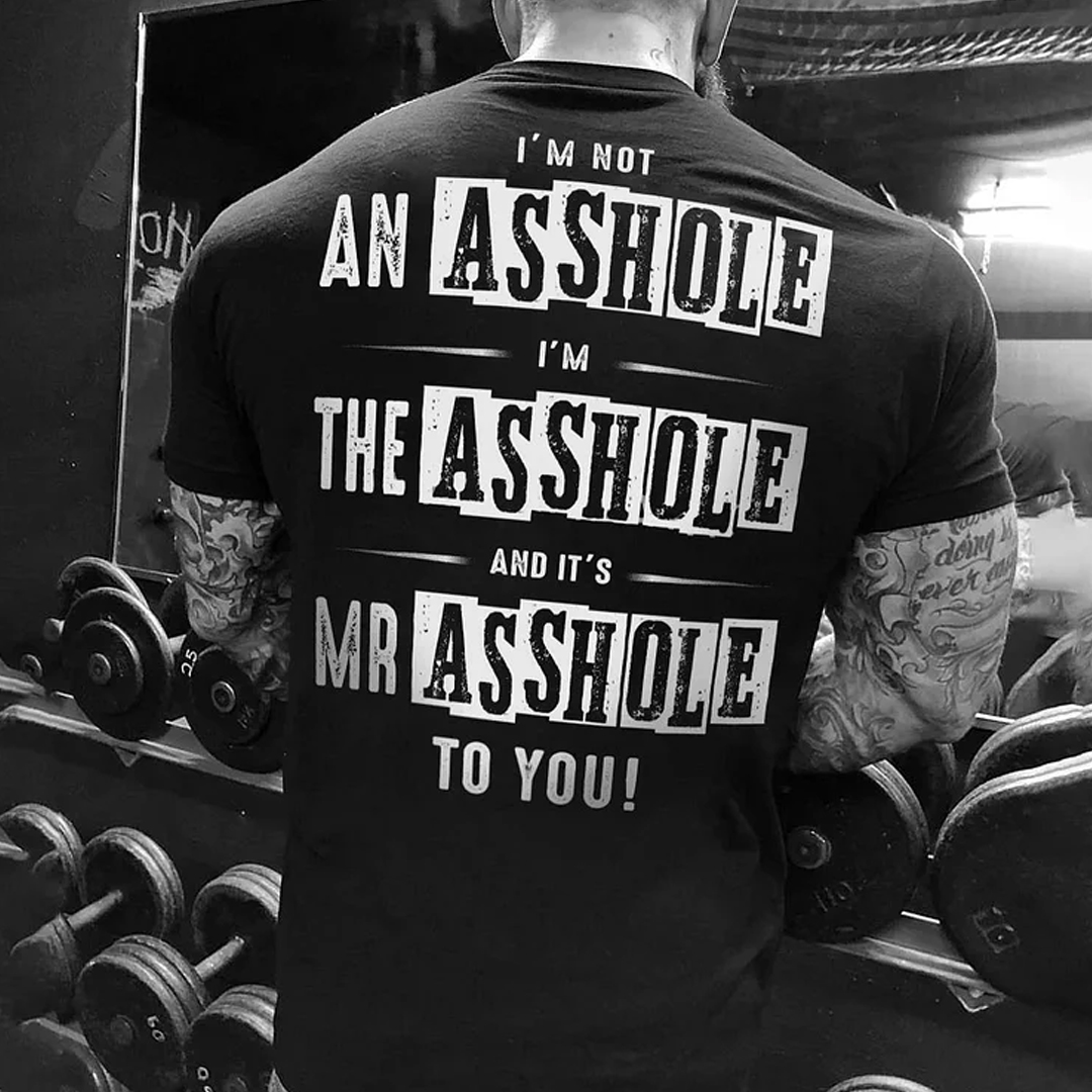 I'M Not The Ash Men's Short Sleeve  Printed T-shirt-