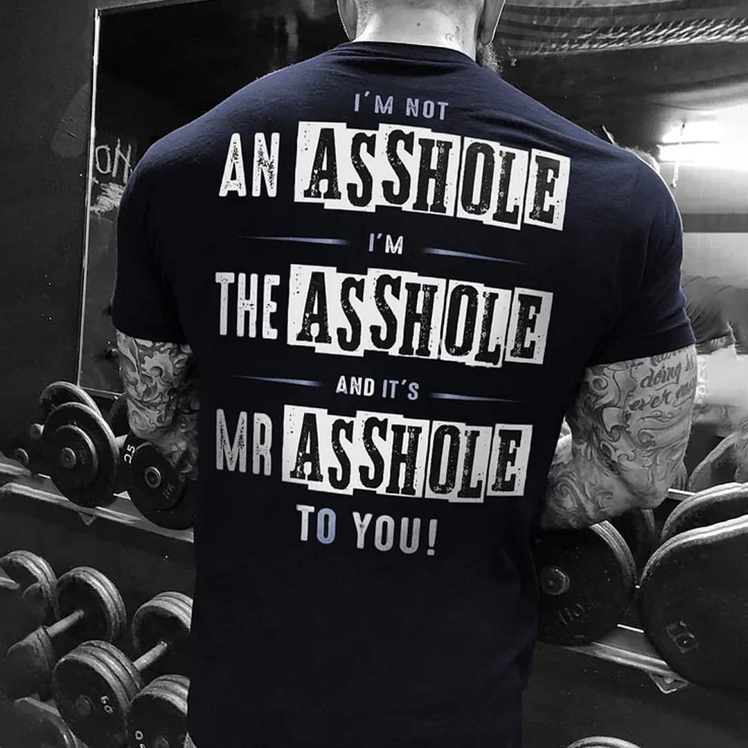 I'M Not The Ash Men's Short Sleeve  Printed T-shirt-