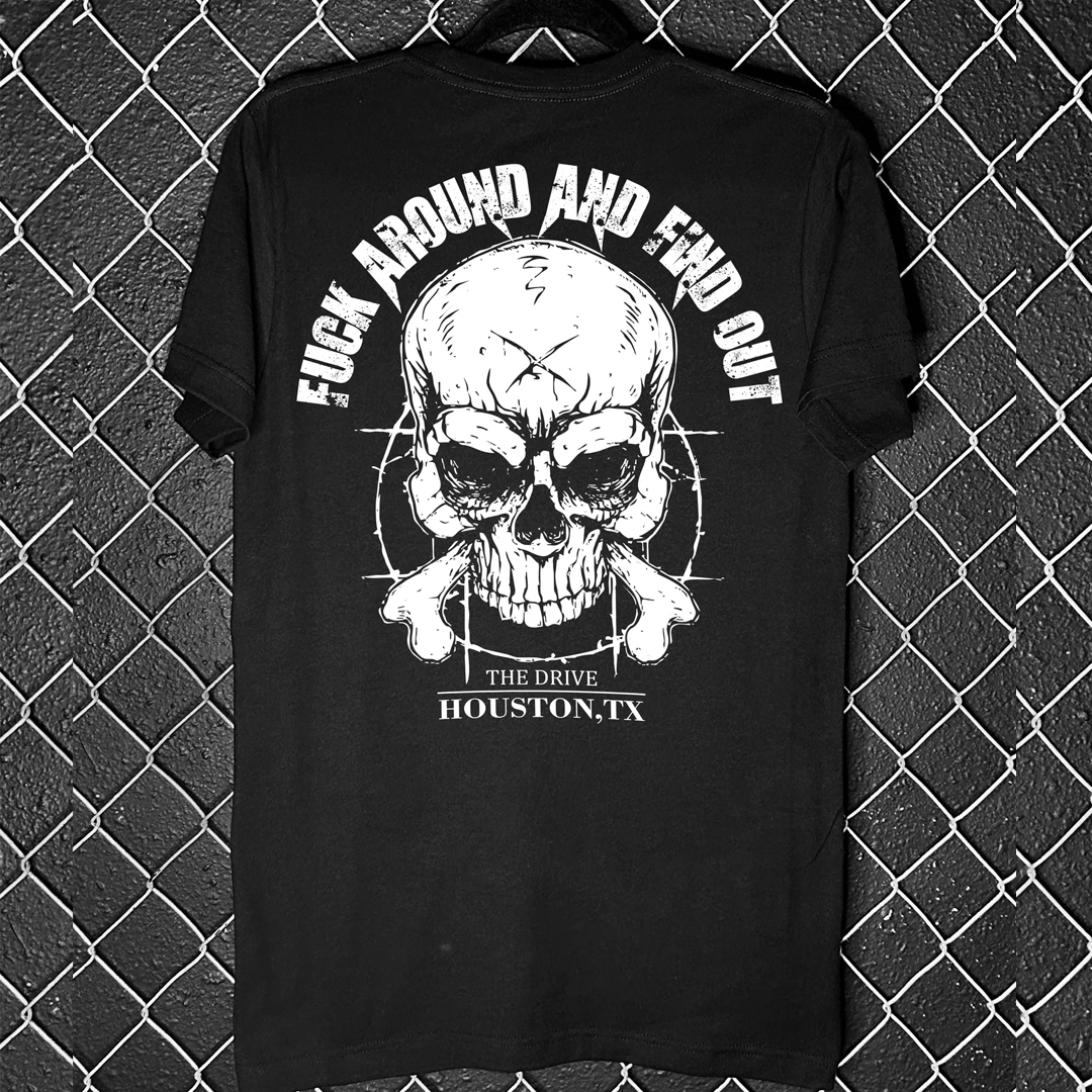 FUCK AROUND Men's Short Sleeve  Printed T-shirt-