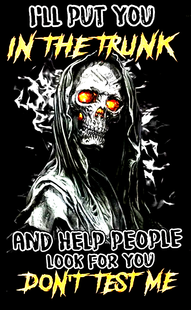 Don't Test Me Men's Short Sleeve  Printed T-shirt-