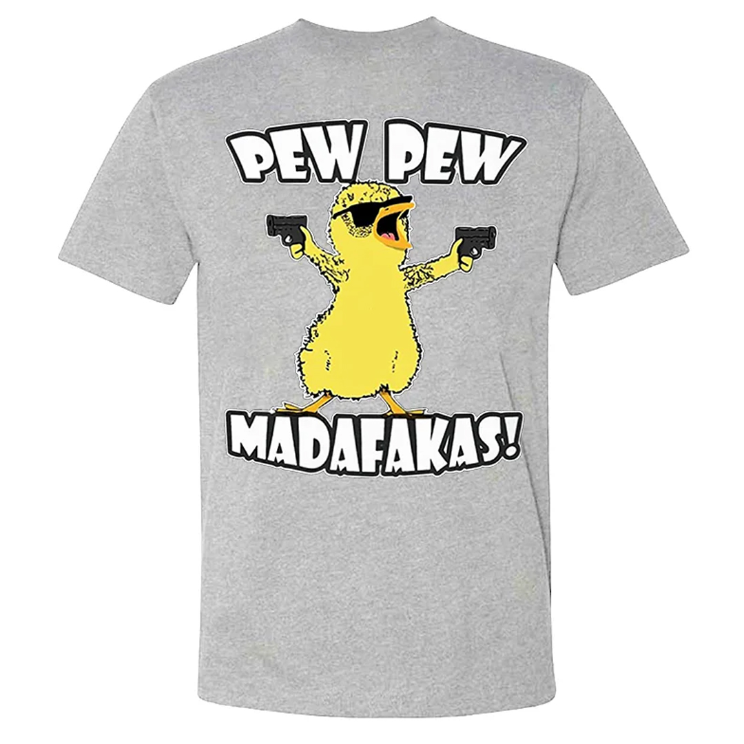 Pew Pew Madafakas! Men's Short Sleeve  Printed T-shirt-