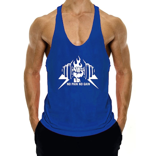 NO PAIN NO GAIN-Men's  Tank Top